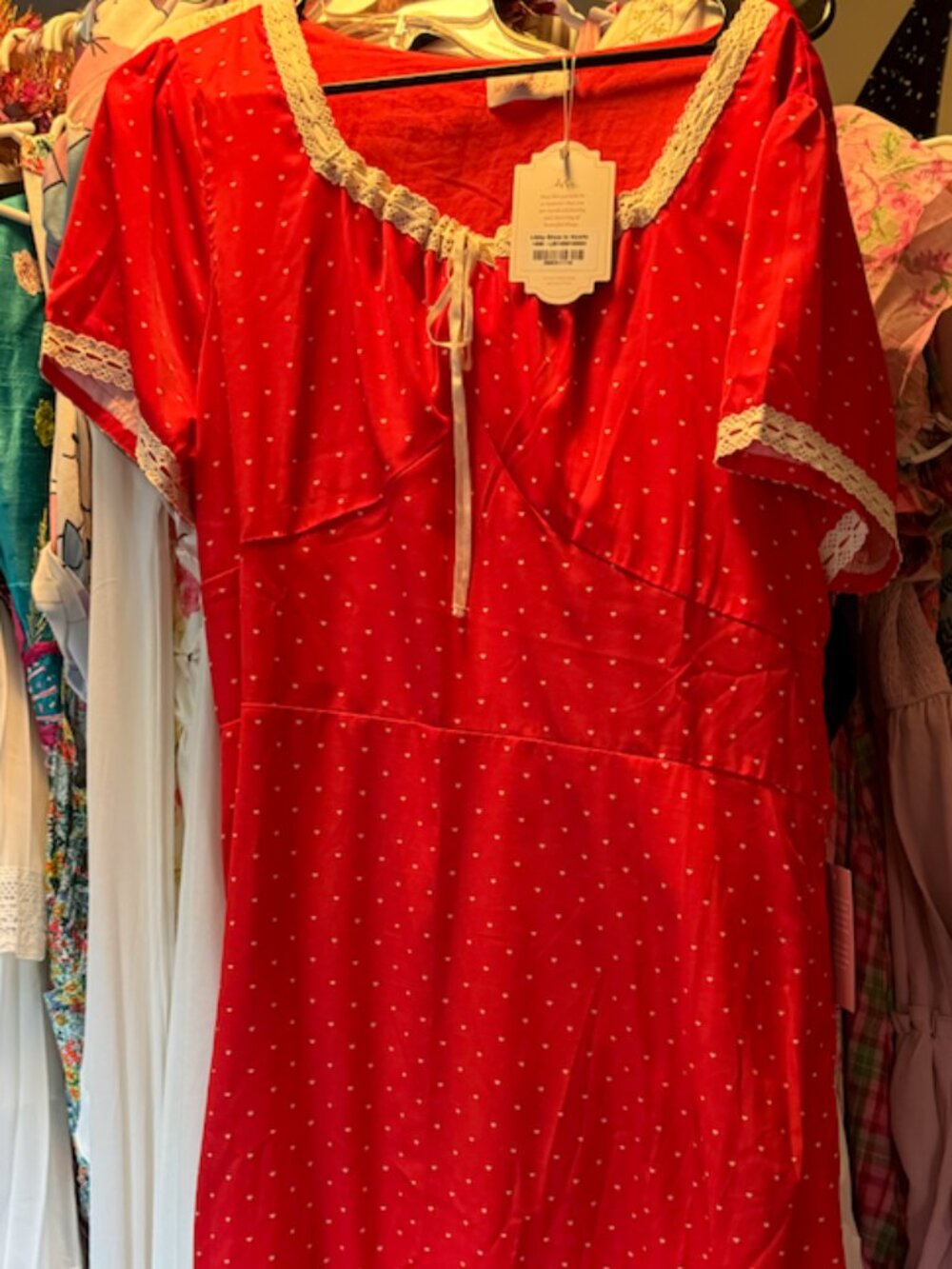 Ivy City Libby Dress in Hearts 16W